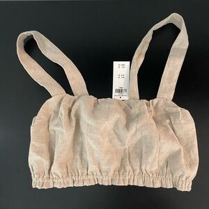 A&F Linen bra top